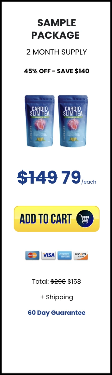 Cardio Slim Tea order one bottle